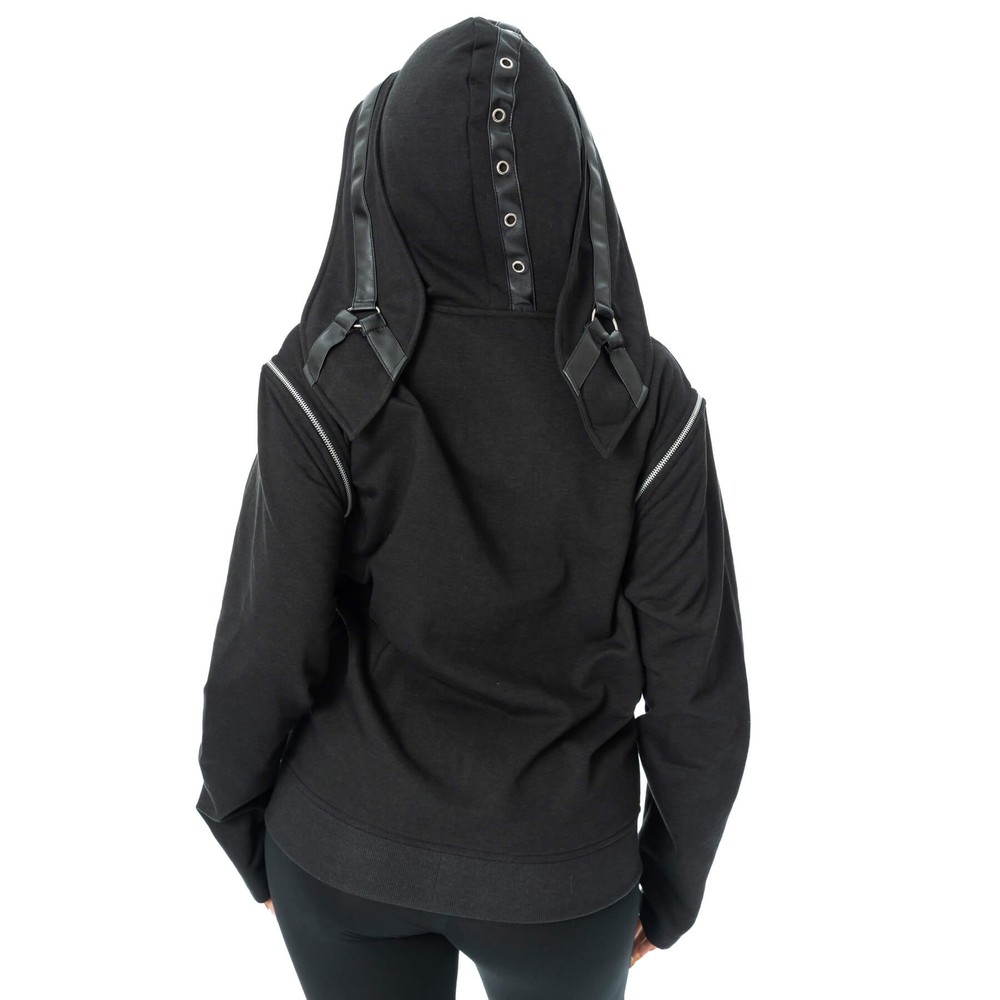 Cupcake Cult - Grim Bunny Hoodie - Black